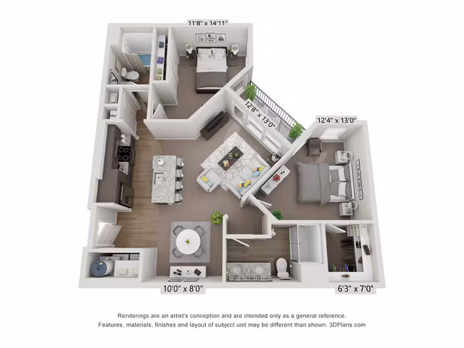Unit 4042 4042 floor plan